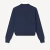 Boke Flower’ Embroidered Cardigan in Merino Wool Boke Flower’ Embroidered Cardigan in Merino Wool