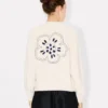 Boke Flower’ Embroidered Cardigan in Wool
