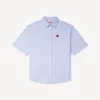 Boke Flower’ Embroidered Casual Shirt