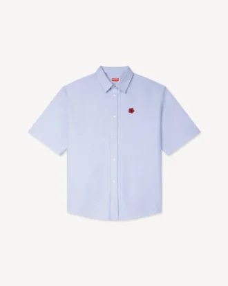 Boke Flower’ Embroidered Casual Shirt