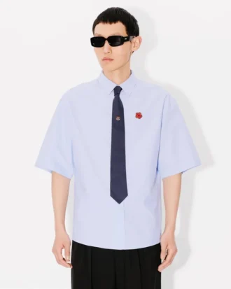 Boke Flower’ Embroidered Casual Shirt