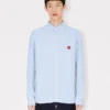 Boke Flower’ Embroidered Casual Shirt in Cotton Oxford Boke Flower’ Embroidered Casual Shirt in Cotton Oxford
