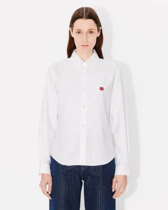 Boke Flower’ Embroidered Fitted Shirt Boke Flower’ Embroidered Fitted Shirt
