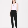 Boke Flower’ Embroidered Jogpants in Cotton Boke Flower’ Embroidered Jogpants in Cotton