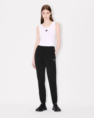Boke Flower’ Embroidered Jogpants in Cotton