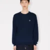 Boke Flower’ Embroidered Jumper in Merino Wool Boke Flower’ Embroidered Jumper in Merino Wool