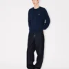 Boke Flower’ Embroidered Jumper in Merino Wool Boke Flower’ Embroidered Jumper in Merino Wool