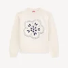 Boke Flower’ Embroidered Jumper in Wool