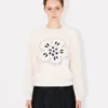 Boke Flower’ Embroidered Jumper in Wool