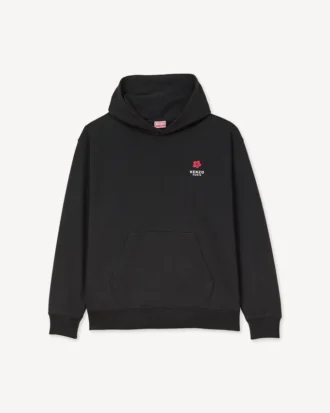 Boke Flower’ Embroidered Oversized Hoodie in Cotton