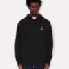 Boke Flower’ Embroidered Oversized Hoodie in Cotton Boke Flower’ Embroidered Oversized Hoodie in Cotton