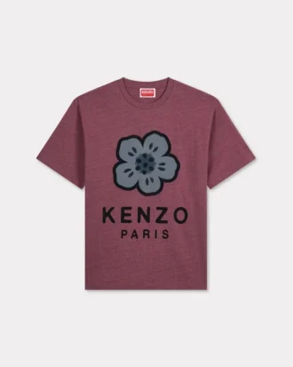 Boke Flower’ Embroidered Oversized T-Shirt in Heavy Cotton