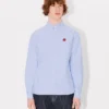 Boke Flower’ Embroidered Shirt in Oxford Cotton Boke Flower’ Embroidered Shirt in Oxford Cotton