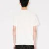 Boke Flower’ Embroidered Slim T-Shirt in Cotton Boke Flower’ Embroidered Slim T-Shirt in Cotton