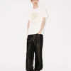 Boke Flower’ Embroidered Slim T-Shirt in Cotton Boke Flower’ Embroidered Slim T-Shirt in Cotton