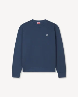 Boke Flower’ Embroidered Sweatshirt in Coton