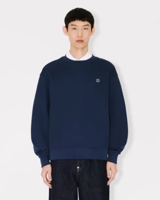 Boke Flower’ Embroidered Sweatshirt in Coton
