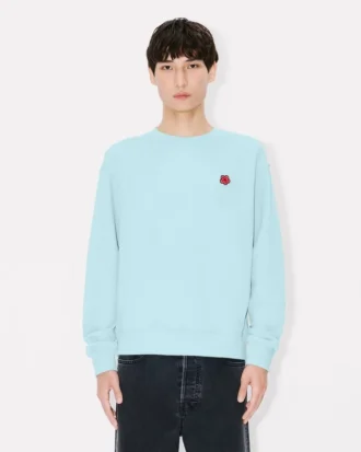 Boke Flower’ Embroidered Sweatshirt in Coton