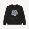 Boke Flower’ Embroidered Sweatshirt in Cotton Boke Flower’ Embroidered Sweatshirt in Cotton