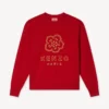 Boke Flower’ Embroidered Sweatshirt in Cotton Boke Flower’ Embroidered Sweatshirt in Cotton