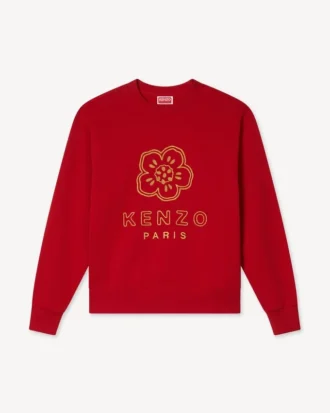 Boke Flower’ Embroidered Sweatshirt in Cotton