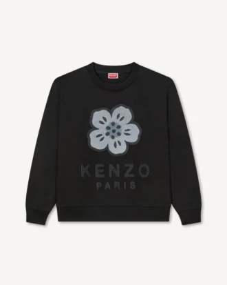 Boke Flower’ Embroidered Sweatshirt in Cotton