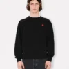 Boke Flower’ Embroidered Sweatshirt in Cotton Boke Flower’ Embroidered Sweatshirt in Cotton