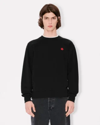 Boke Flower’ Embroidered Sweatshirt in Cotton