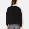 Boke Flower’ Embroidered Sweatshirt in Cotton Boke Flower’ Embroidered Sweatshirt in Cotton
