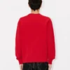 Boke Flower’ Embroidered Sweatshirt in Cotton Boke Flower’ Embroidered Sweatshirt in Cotton