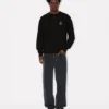 Boke Flower’ Embroidered Sweatshirt in Cotton Boke Flower’ Embroidered Sweatshirt in Cotton