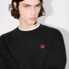 Boke Flower’ Embroidered Sweatshirt in Cotton Boke Flower’ Embroidered Sweatshirt in Cotton