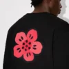 Boke Flower’ Embroidered Sweatshirt in Cotton Boke Flower’ Embroidered Sweatshirt in Cotton
