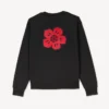 Boke Flower’ Embroidered Sweatshirt in Cotton Boke Flower’ Embroidered Sweatshirt in Cotton