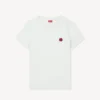Boke Flower’ Embroidered T-Shirt in Cotton Boke Flower’ Embroidered T-Shirt in Cotton