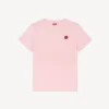 Boke Flower’ Embroidered T-Shirt in Cotton Boke Flower’ Embroidered T-Shirt in Cotton