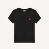 Boke Flower’ Embroidered T-Shirt in Cotton Boke Flower’ Embroidered T-Shirt in Cotton