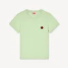 Boke Flower’ Embroidered T-Shirt in Cotton Boke Flower’ Embroidered T-Shirt in Cotton