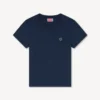 Boke Flower’ Embroidered T-Shirt in Cotton Boke Flower’ Embroidered T-Shirt in Cotton