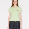 Boke Flower’ Embroidered T-Shirt in Cotton Boke Flower’ Embroidered T-Shirt in Cotton