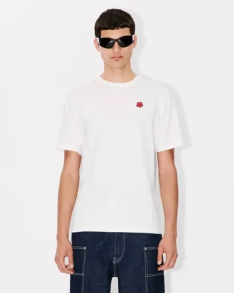Boke Flower’ Embroidered T-Shirt in Cotton
