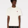 Boke Flower’ Embroidered T-Shirt in Cotton Boke Flower’ Embroidered T-Shirt in Cotton