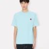 Boke Flower’ Embroidered T-Shirt in Cotton Boke Flower’ Embroidered T-Shirt in Cotton