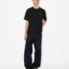 Boke Flower’ Embroidered T-Shirt in Cotton Boke Flower’ Embroidered T-Shirt in Cotton