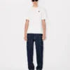 Boke Flower’ Embroidered T-Shirt in Cotton Boke Flower’ Embroidered T-Shirt in Cotton