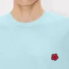 Boke Flower’ Embroidered T-Shirt in Cotton Boke Flower’ Embroidered T-Shirt in Cotton