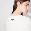 Boke Flower’ Embroidered T-Shirt in Cotton Boke Flower’ Embroidered T-Shirt in Cotton