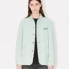 Boke Flower’ Embroidered Workwear Jacket in Japanese Denim Boke Flower’ Embroidered Workwear Jacket in Japanese Denim