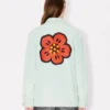 Boke Flower’ Embroidered Workwear Jacket in Japanese Denim Boke Flower’ Embroidered Workwear Jacket in Japanese Denim