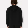 Boke Flower’ Embroidered Zipped Hoodie in Cotton Boke Flower’ Embroidered Zipped Hoodie in Cotton